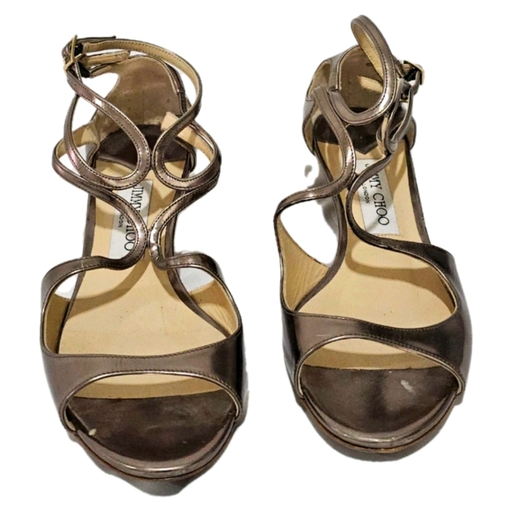 Jimmy Choo Metallic Sandals